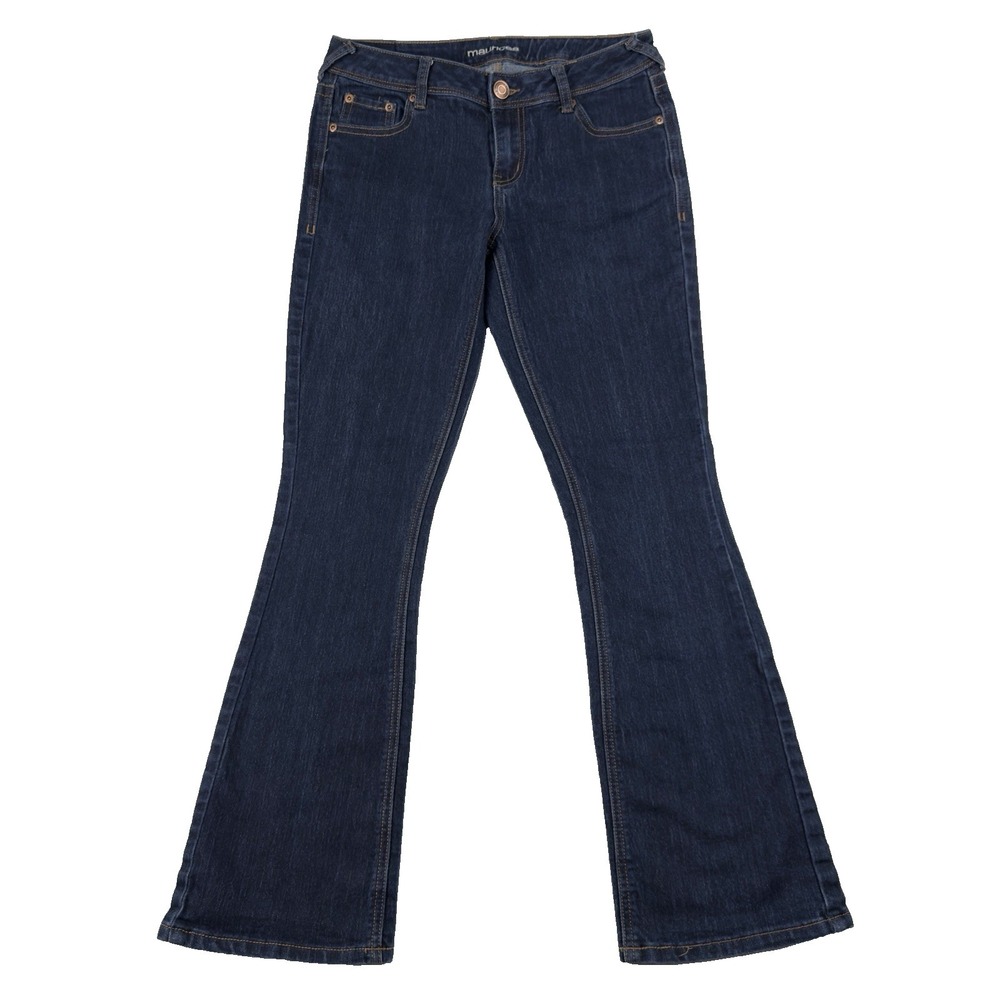 Maurices Women's Bootcut Jeans Size 4 Blue Low Rise Stretch Casual Denim Western